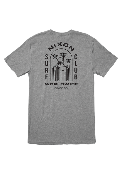 Temple T-Shirt - Dark Heather Gray View 2