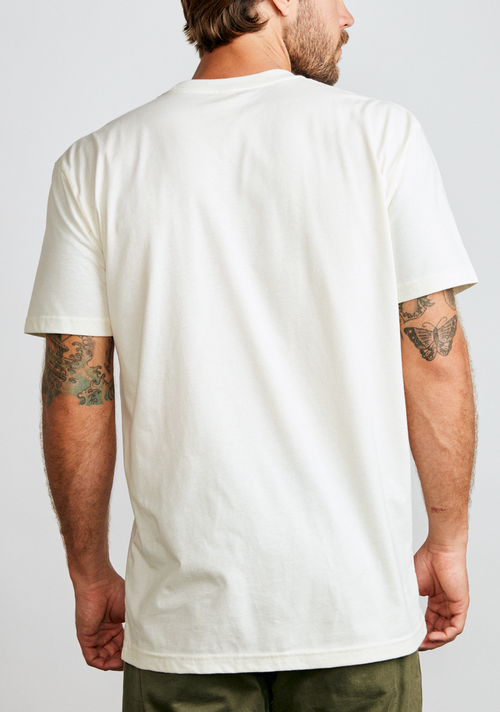 Basis Repreve® T-Shirt - Naturel / noir