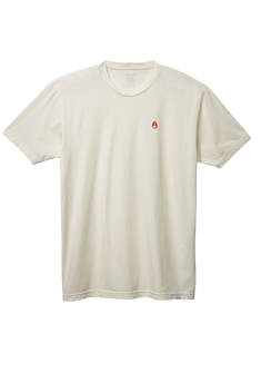 Sparrow Repreve® T-Shirt - Naturel / rouge