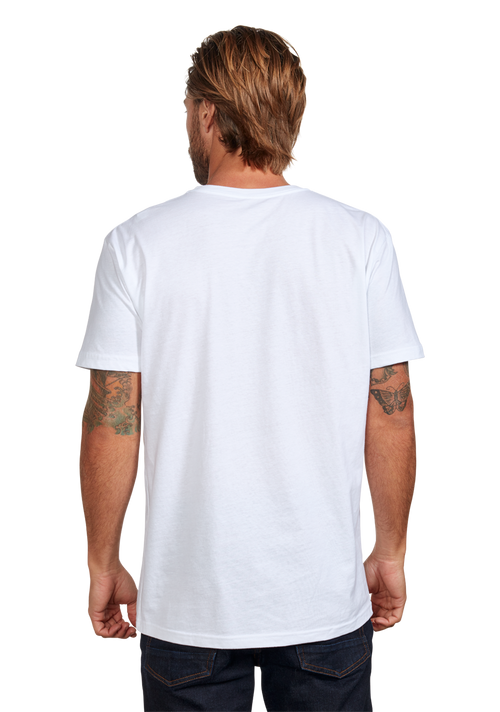 Stay Frothy Repreve® T-Shirt - White / Sage