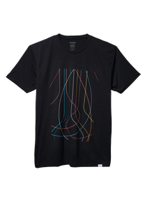 Winger Repreve® T-Shirt - Black / Multi View 1
