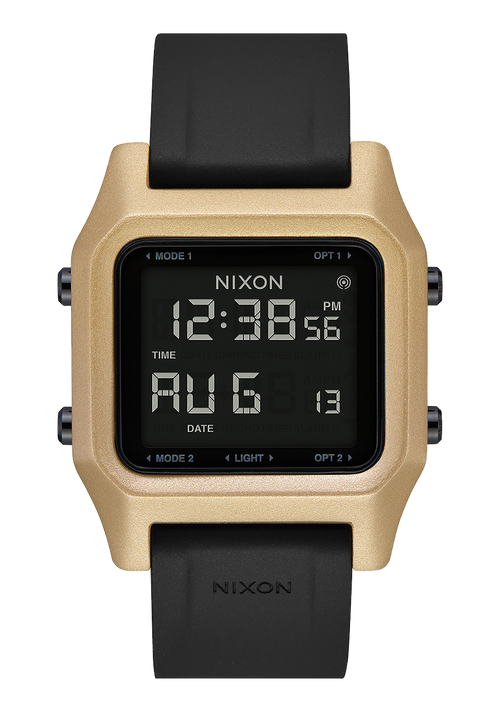 Nixon Staple Black / Gold View 1